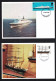 GB 1969 SHIPS MAXI CARDS WITH MANCHESTER FDI POSTMARK - 1952-1971 Pre-Decimal Issues