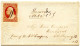 ETATS UNIS - 3 CTS SUR LETTRE DE SHERWOOD POUR RUSHFORD, 1856 - Covers & Documents