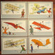 HERGE - TINTIN - CHROMO VOIR ET SAVOIR - AVIATION SERIE 1 - Du Nr. 1 Au Nr. 6 E.O. - VOIR EXPLICATION - Other & Unclassified