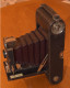 Appareil Photo Ancien EASTMAN Folding Pocket Kodak N°3 Mod A Film 118 Marron Bordeau - Appareils Photo