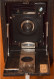 Delcampe - Appareil Photo Ancien EASTMAN Folding Pocket Kodak N°3 Mod A Film 118 Marron Bordeau - Appareils Photo