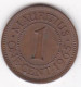 Ile Maurice , 1 Cent 1965 , Elizabeth II , En Bronze , KM# 31 - Maurice