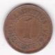 Ile Maurice , 1 Cent 1955 , Elizabeth II , En Bronze , KM# 31 - Maurice