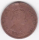 Ile Maurice , 2 Cents 1955 , Elizabeth II , En Bronze , KM# 32 - Maurice