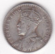 Ile Maurice 1/4 Rupee 1934 , George V , En Argent , KM# 15 - Mauricio