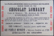 ANCIEN CHROMO PUBLICITAIRE CHOCOLAT LOMBART LE HAVRE VUE GENERALE - Lombart