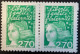 3091b**x2 Sans Bandes De Phosphore, En Paire Cote 2x20 = 40€ - Unused Stamps