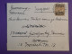 DH2 MAROC  BRITISH   BELLE CARTE    1923 TANGIER A ALCAZAR KEBIR+SURCHARGE 1.50 FRANC+AFF. INTERESSANT+++ - Bureaux Au Maroc / Tanger (...-1958)