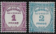 FRANCE TAXES N°59+61  - Neuf** - SUP - - 1859-1959 Mint/hinged