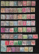 JAPAN COLLECTION. EARLY DEFINITIVES. 2 SHEETS USED. - Oblitérés