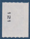 Marianne De Beaujard, Type Du N°4241 Neuf TVP Monde Roulette Adhésif N°221 Bleu Au Verso 121 - 2008-2013 Marianne Van Beaujard