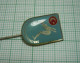 Turkey, Turkish Swimming Federation, TYF Türkiye Yüzme Federasyonu, Vintage Pin Badge, Abzeichen (ds1206) - Zwemmen