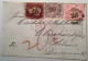 GB LONDON1859 Cover RARE DESTINATION CHRISTIANSFELD HOLSTEIN DENMARK Via Belgium-Hamburg(Queen Victoria Schleswig Brief - Storia Postale