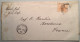 PAMPLEMOUSSE 1879 VERY RARE WRAPPER (printed Matter Franking) 4c To Bordeaux France (Mauritius Lettre Queen Victoria - Maurice (...-1967)
