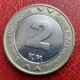 BOSNIA & HERZEGOVINA 2 Konvertibile Marke 2019 Pigeon Dove Bimetal Coin - Bosnien-Herzegowina