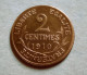 FRANCE 2 Centimes  Dupuis 1910 - 2 Centimes