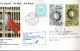 ! Lot Of 3 Airmail Printed Matters, 1985-1987, Luftpostbelege, Bahrain, Manama, Lufthansa Erstflugbelege - Bahrain (1965-...)