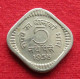 India 5 Naye Paise 1958 C KM# 16 *V1T  Inde Indien Indies - Inde