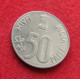 India 50 Paise 2001 N KM# 69 *VT Noida Inde Indien Indies Indie - Inde