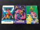 Singapore Telecom GPT Singtel Phonecard, FUJIFILM - POWER RANGERS, Set Of 3 Used Cards - Singapour