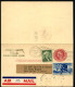 UY13 Type 2 Steel Plate Postal Card With Reply Gales Ferry CT - INDIA 1959 - 1941-60