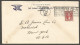 1938 Chinic Hardware Anvil Illustrated Advertising Cover 3c Mufti Slogan Quebec - Postal History