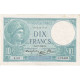 France, 10 Francs, Minerve, 1939, C.70482, SUP+, Fayette:7.4, KM:84 - 10 F 1916-1942 ''Minerve''