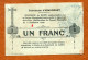 1914-1918 // Ville D'ABANCOURT (Aisne 02) // Bon COMMUNAL // Décembre 1915 // Un Franc - Notgeld