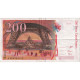 France, 200 Francs, Eiffel, 1999, Q.090, TTB, Fayette:75.5, KM:159c - 200 F 1995-1999 ''Eiffel''