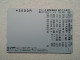 T-615 - JAPAN, Japon, Nipon, Carte Prepayee, Prepaid Card, CARD, RAILWAY, TRAIN, CHEMIN DE FER - Eisenbahnen