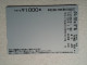 T-615 - JAPAN, Japon, Nipon, Carte Prepayee, Prepaid Card, CARD, RAILWAY, TRAIN, CHEMIN DE FER - Eisenbahnen