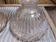 Delcampe - Anciens Grands Bougeoirs Chandelier Bouteilles Legras D&D Bte S.G.D.G / Candlestick - Verre & Cristal