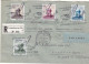 Luxembourg - Lettre Recom De 1948 - Oblit Luxembourg - Exp Vers Hostert - 1er Vol Luxembourg Zürich - Valeur 45 € +++ - Lettres & Documents