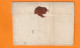 1827 - Marque Postale ATH En Rouge Sur Enveloppe Pliée Vers Rozoy Sur Serre, Aisne - Taxe 20 - Entrée Pays Bas Par Lille - 1815-1830 (Holländische Periode)