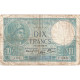 France, 10 Francs, Minerve, 1939, T.73435, TB+, Fayette:7.10, KM:84 - 10 F 1916-1942 ''Minerve''