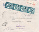 Egypt Registered Cover Sent To Sweden With Stamps On Front And Backside Of The Cover - Lettres & Documents