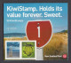 New Zealand 2009 - Kiwi Stamps - Limited Self-Adhesive Sheet - MNH ** - Markenheftchen