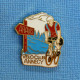 1 PIN'S /  ** VÉLO-CLUB ANNECY / LES ARAVIS ** . (Alpes Trophées)  - Cyclisme