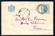 RC 26928 ROUMANIE 1896 ENTIER DE STREHAIA POUR SEVERIN TB - Storia Postale