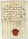 1687 Lettre Pour Paris Mention "por Paye Jusque A Bourdeaux" - ....-1700: Precursores