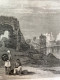 Delcampe - Kupferstich: Taj Mahal, - Agra, Ostindien. - Cartes Topographiques