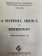 Hahnemannian Provings: A Materia Medica & Reprtory. - Salute & Medicina