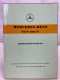 Mercedes-Benz Typ 190 D., Betriebsanleitung. - Transporte