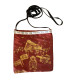 Handmade And Hand Painted Silk GIBRALTAR Bag - 18 Cm X 19 Cm - Other & Unclassified