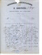 FACTURE.48.LOZÈRE.MENDE.J.SIRVINS NÉGOCIANT EN FARINES.1876. - Landwirtschaft