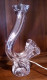 Pied De Lampe Cristal Signé DAUM France - Verre & Cristal