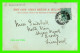 PORTRUSH, IRELANDE DU NORD - DUNLUCE CASTLE - TRAVEL IN 1902 - CARTE VERTE - - Other & Unclassified