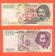 Italia Repubblica 50000 + 100000 Lire 2° Tipo Color Caravaggio Bernini Italie Italy - 100000 Lire