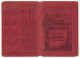 FRANCE - Carte Confédérale Unitaire C.G.T.U. 1923 Bâtiment Travaux Publics Avec Vignettes De Cotisations - Documents Historiques