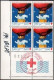 FRANCE YT3039 CROIX-ROUGE - BLOC DE 4 TIMBRES AVEC OBLITÉRATION PJ PARIS DANS LA MARGE - Sonstige & Ohne Zuordnung